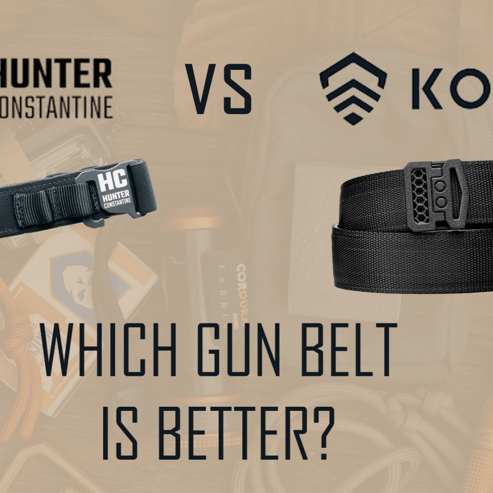 Which gun belt is better? Kore Essentials or Hunter Constantine?